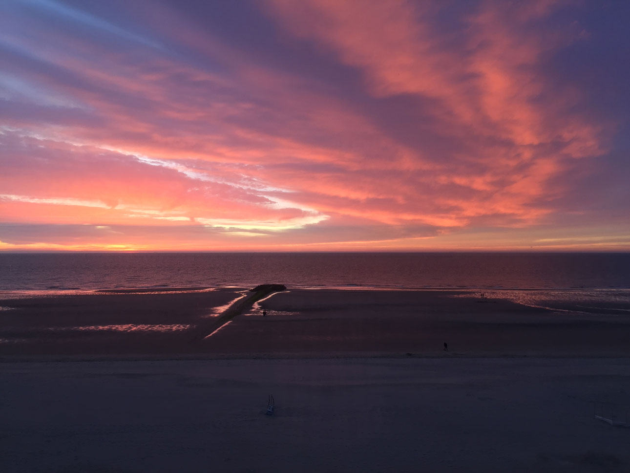 The view of the North Sea